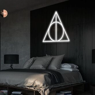 The Symbol of Magic Neon Sign Perfect for fans to showcase their love for magic