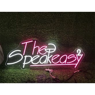 Bring the Roaring Twenties to Your Home, Bar, or Wedding with The Speakeasy Custom LED Neon Sign.