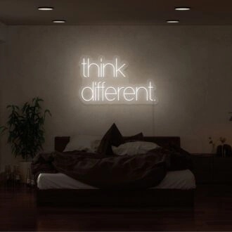 Think Different Neon Sign