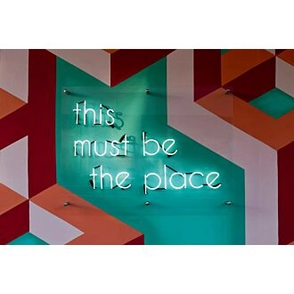 This Must Be The Place Neon Sign Make any room feel like home