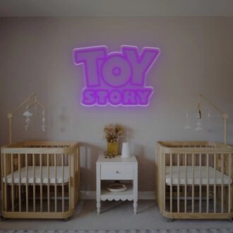 Brighten Your Child's Room or Birthday Celebrations with Toy Story LED Neon Sign.