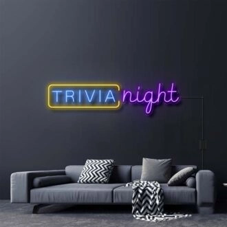 Trivia Night Neon Sign