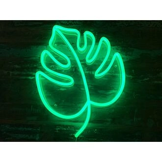 Tropical Leaf Neon Sign