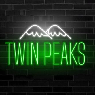 Twin Peaks Neon Sign
