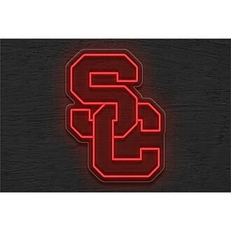 Elevate your game day celebrations and campus decor with the University Of Southern California Logo LED Neon Sign, perfect for dorms, fraternity houses, and alumni gatherings.
