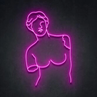 Venus De Milo Neon Sign for Art Lovers and Classic Decor