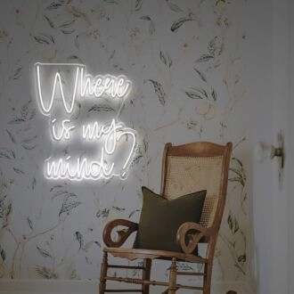Where Is My Mind LED Neon Sign