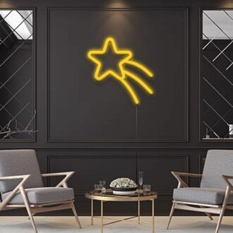 Wishing Star Neon Sign Make a wish every night with this star sign
