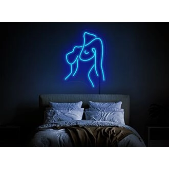 Enhance Your Bedroom, Bar, or Boutique's Ambiance with the Stylish Woman Body Neon Sign - A Perfect Addition for Chic Decor and Celebratory Atmosphere.