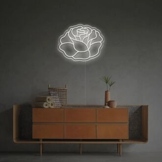 Brighten Up Any Room, Bar, or Wedding with the Enchanting Glow of Wonderful Rose LED Neon Sign.