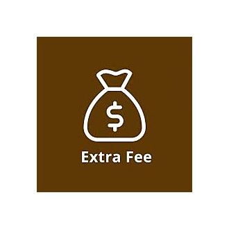 Additional size price