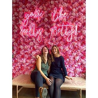 You're Like Really Pretty Neon Sign For Wall Decor for Positive Spaces