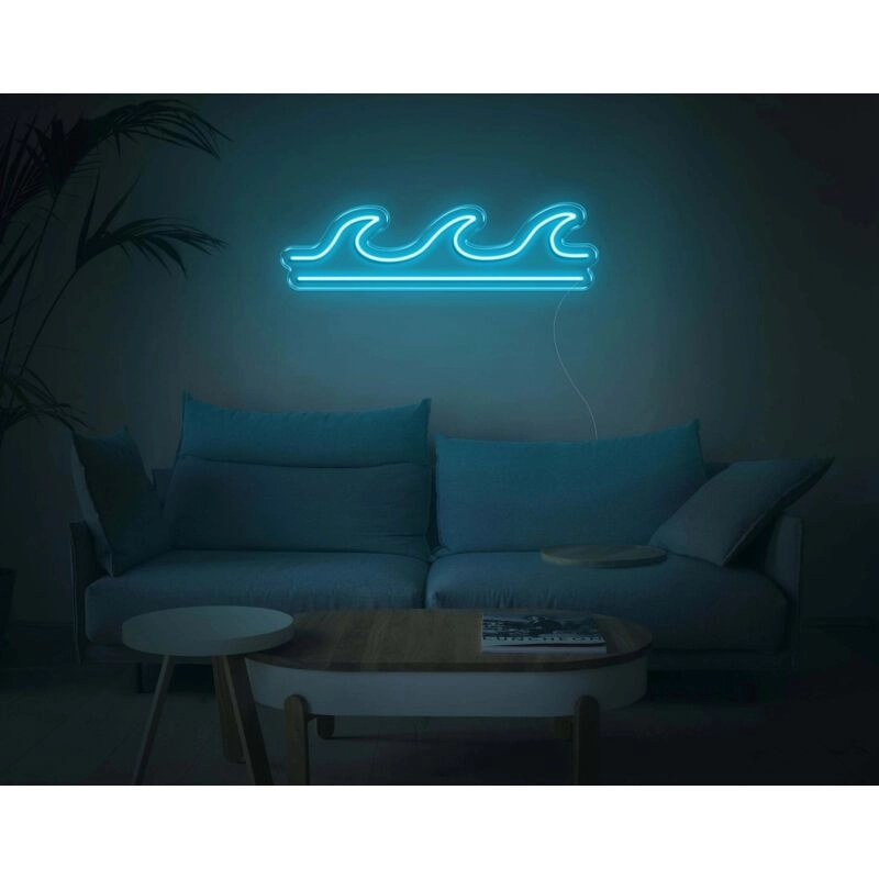 Wave Led Light Sign Wave V2 LED Neon Sign