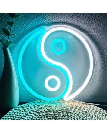 Elevate Your Space: Tai Chi LED Neon Sign for Home Decor, Office Ambiance, and Bar Enchantment