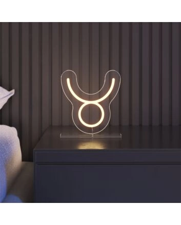Brighten Your Office, Bar, or Storefront with the Eye-catching Mini Taurus LED Neon Sign