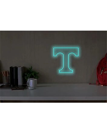 Brighten Your Space: Perfect for Bars, Stores, and Home Decor with the Tennessee Logo LED Neon Sign.
