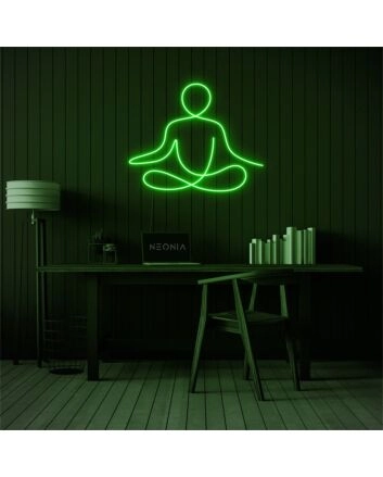Brighten Up Your Yoga Studio, Home, or Wellness Space with the Versatile Yoga LED Neon Sign LED Neon Sign.