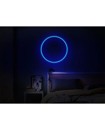 Elevate Your Meditation Space or Yoga Studio Ambiance with Zen Circle LED Neon Sign.