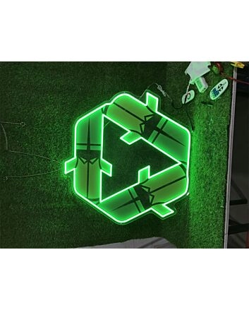Brighten Your Office, Storefront, or Bar: Environmental Logo UV Print LED Neon Sign Perfect for Creating an Inviting Atmosphere