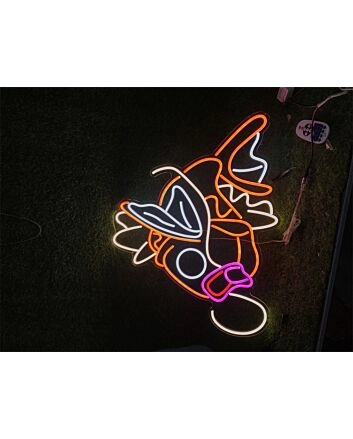Brighten Your Space with a Unique Japanese Fish Pattern LED Neon Sign - Perfect for Home Decor, Restaurants, and Themed Events