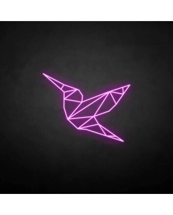 &#39;Humming bird&#39; neon sign