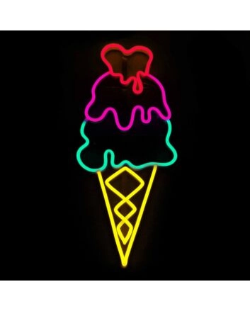 Ice Cream Neon Sign