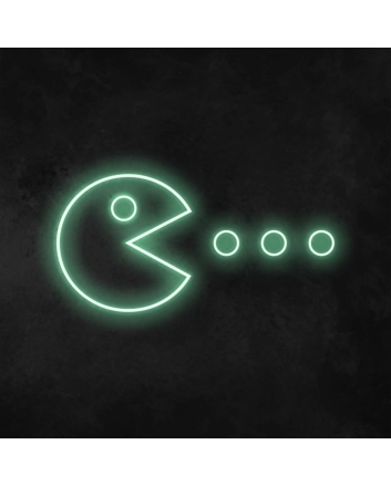 Pacman Neon Sign