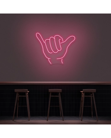 Fist Pump Neon Sign