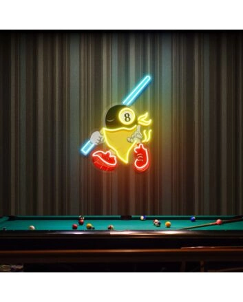 Elevate Your Game Room or Bar with Billiards Wall Art For Wall Led Uv Neon Sign Business Decor, Perfect for Adding a Vibrant Touch to Your Space.