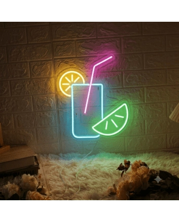 Lemonade Drink Neon Sign