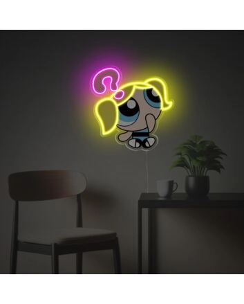 Elevate Your Space: Puzzled Bubble LED Neon Acrylic Artwork Perfect for Home Decor, Trendy Offices, and Chic Events.