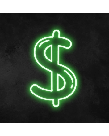 Dollar Neon Sign