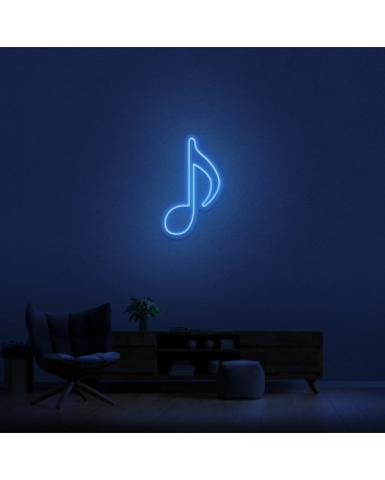 Music Note Neon Sign