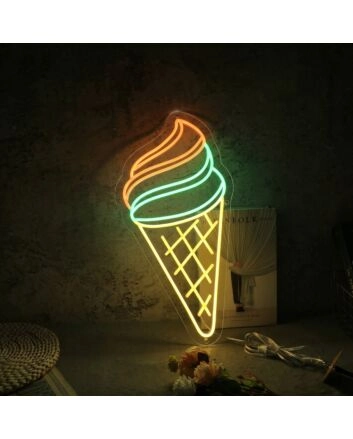 Popsicle Ice Cream Neon Sign