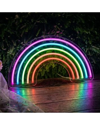 Rainbow Neon Sign
