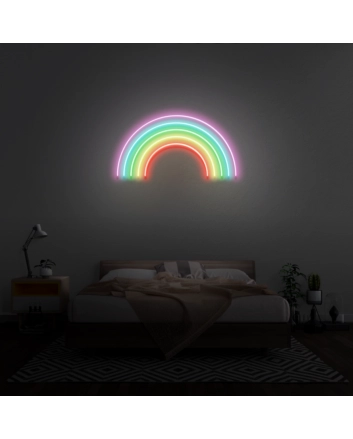 Rainbow Neon Sign