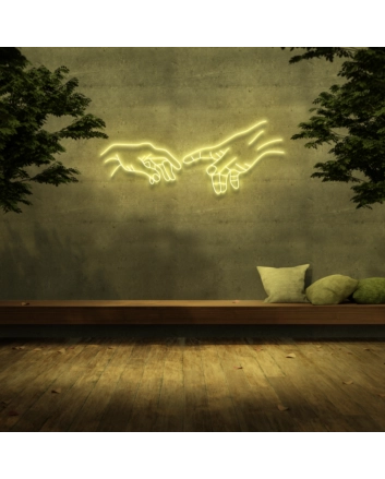 Hand Of God Neon Sign