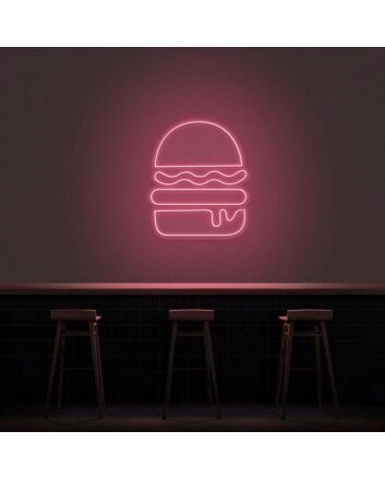 Cheese Burger Neon Sign