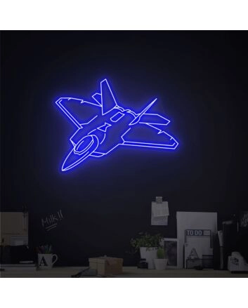 Elevate Your Space with F14 Fighter Neon Sign: Perfect for Game Rooms, Bars, and Wedding Ambiance