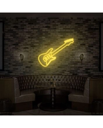 Revamp Your Space with Guitar Neon Sign: The Ultimate Accent for Game Rooms, Bars, and Home Offices