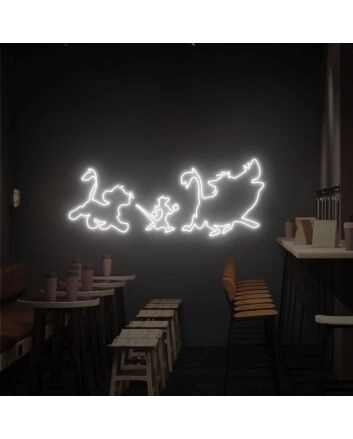Brighten Your Space with The Lion King Neon Sign: A Perfect Addition for Game Rooms, Home Bars, and Vibrant Parties.