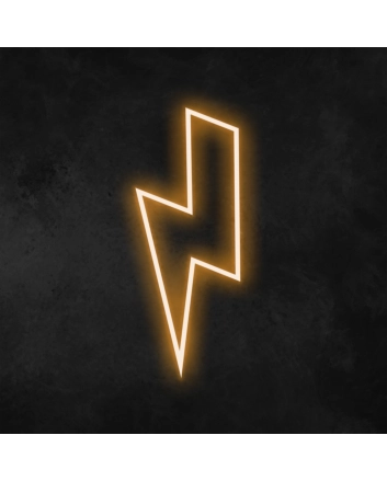 Lightning Bolt Neon Sign