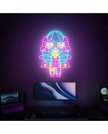 Elevate Your Gaming Room, Bar, or Party Ambiance with League Of Legends Led Neon Sign Art Decor