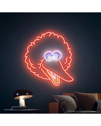 Light Up Your Child's Bedroom and Celebrate Special Occasions with Sesame Street LED Signs - The Perfect Neon Decor for Kids Room, Birthdays, and Party Settings.