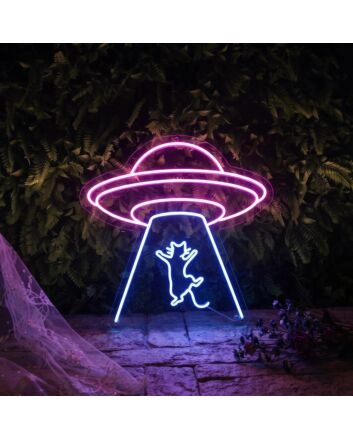 Brighten Your Nights: Ufo Led Neon Sign for Lively Home Ambiance, Bedroom Chic, and Electrifying Party Vibes