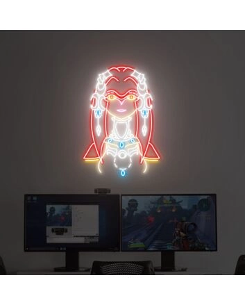 Brighten Your Gaming Room or Add a Fantasy Touch to Weddings with the Zelda Led Neon Sign Mipha Led Sign Legend Of Zelda Art Led Neon Sign.