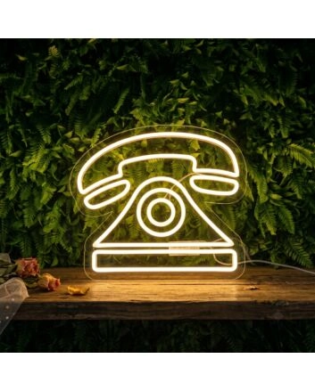 Telephone LED Sign