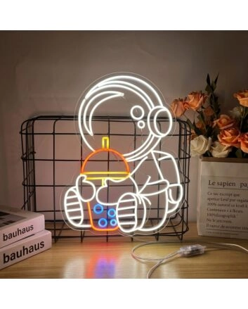 Enhance Your Space with the Bubble Tea LED Neon Sign: Perfect for Cafes, Home Bars, and Themed Parties