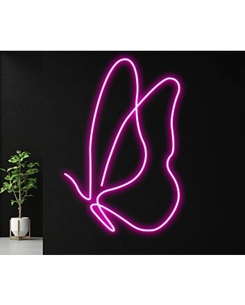 Transform Your Space into a Vibrant Oasis with Butterfly Led Sign Neon Light, Perfect for Home, Office, Restaurants, Bars, and Wedding Events.