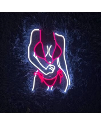 Enhance Your Space with Charming Woman Naked Led Neon Sign, Perfect for Bar Ambiance, Bold Office Decor, or Unique Home Statements.